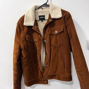 Express Cream Sherpa Jacket